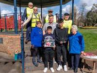 Grandsons of Alton radio presenter Paul Le Feuvre receive his award 