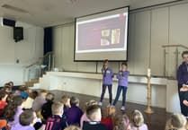 St Mary's Bentworth Primary School turns purple for Epilepsy Action