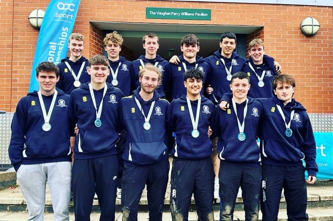 The Peter Symonds College under-18 sevens rugby squad won bronze at the national championships