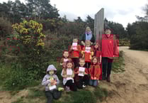 Discover history of Hogmoor Inclosure in Bordon through brass rubbing