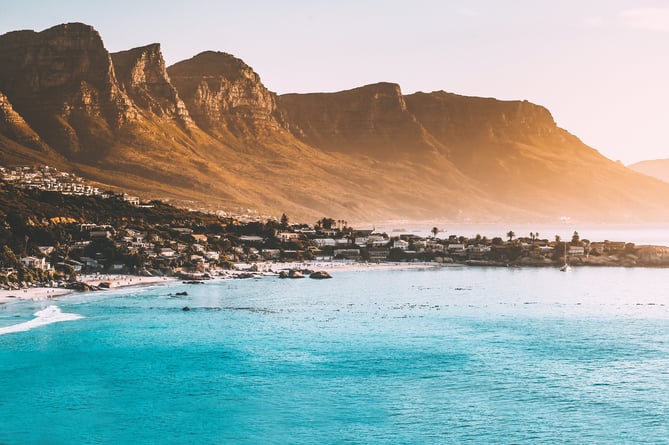 The waters off Cape Town are treacherous to swimmers because of strong currents and unpredictable waves – not to mention the presence of marine life such as sharks