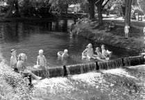 Do you remember the pool created by the old weir in Gostrey Meadow?