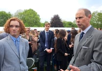 A double date with royalty for 17-year-old Scout Stafford