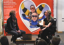 Paralympian Sophie Christiansen talks to Cardiac Rehab in Alton