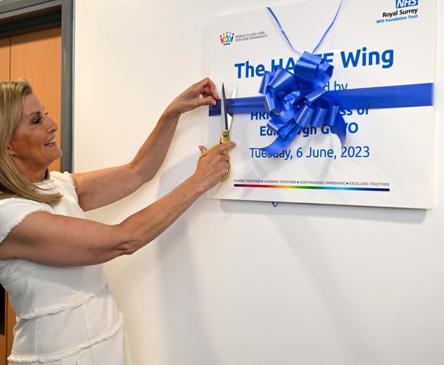 Duchess reopens Royal Surrey's state-of-the-art diagnostic wing