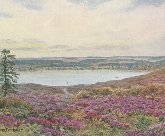 Old postcards of Frensham Ponds show how things have changed – or not!