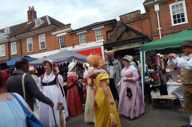 Regency Week gets off to the usual flying start on Saturday with Regency Day in Alton High Street