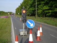 Four weeks of temporary traffic lights on the A325 to start on Monday