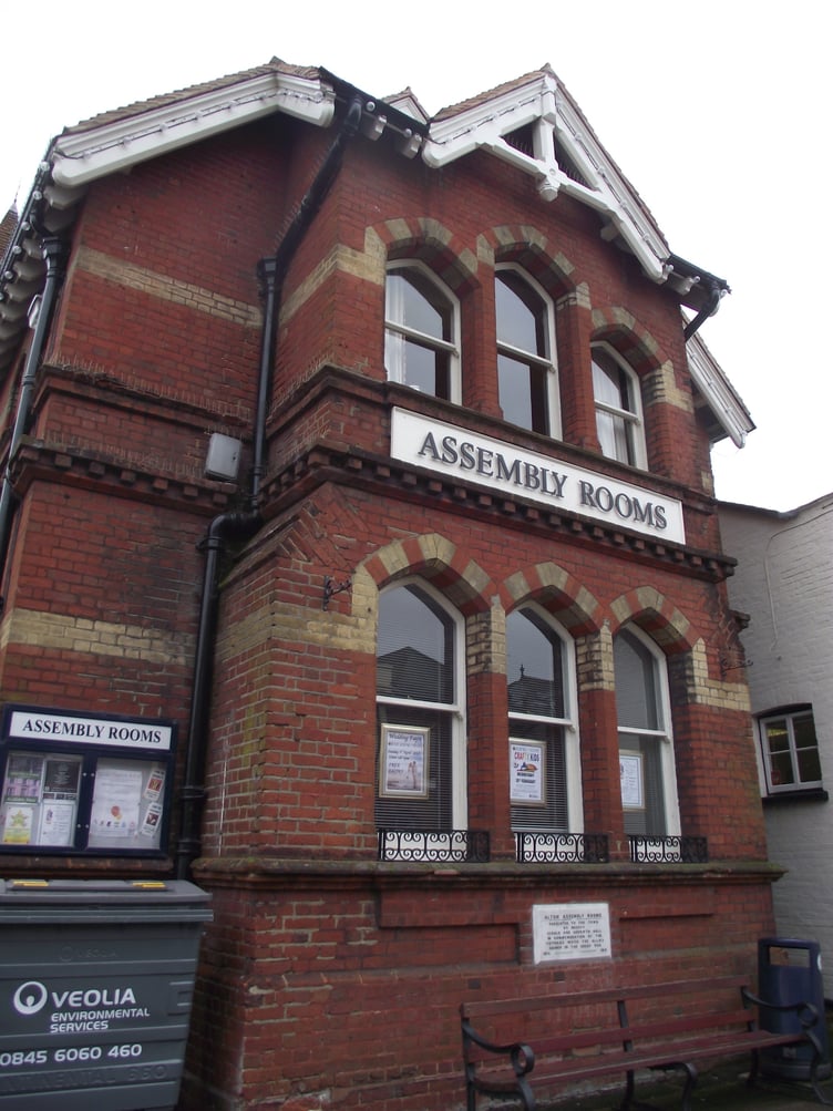 Alton Assembly Rooms, January 25th 2012.