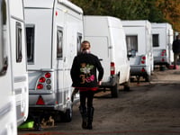 Hundreds of Traveller caravans in Waverley