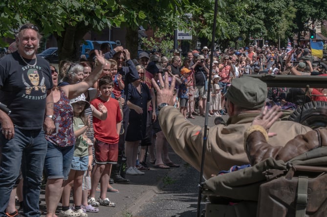 Armed Forces Day Convoy, The Butts, Alton, June 24th 2023.