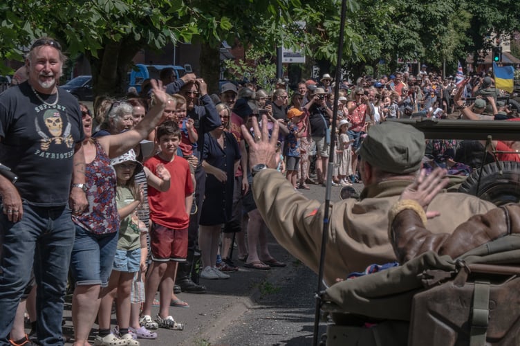 Armed Forces Day Convoy, The Butts, Alton, June 24th 2023.