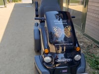 Hogmoor Inclosure in Bordon has a new off-road mobility scooter