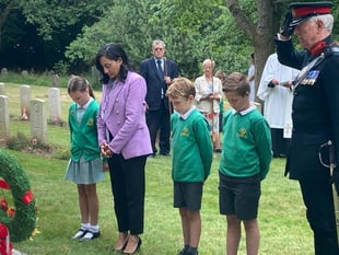 School joined by Canadian defence minister to commemorate Canada Day