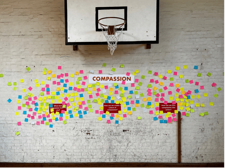 compassion wall