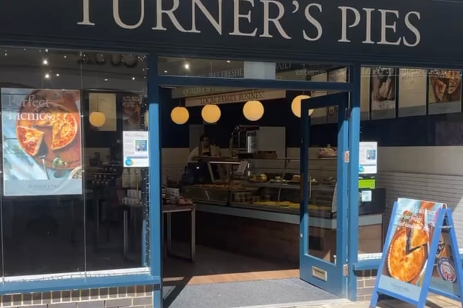 Turner's Pies in Rams Walk, Petersfield