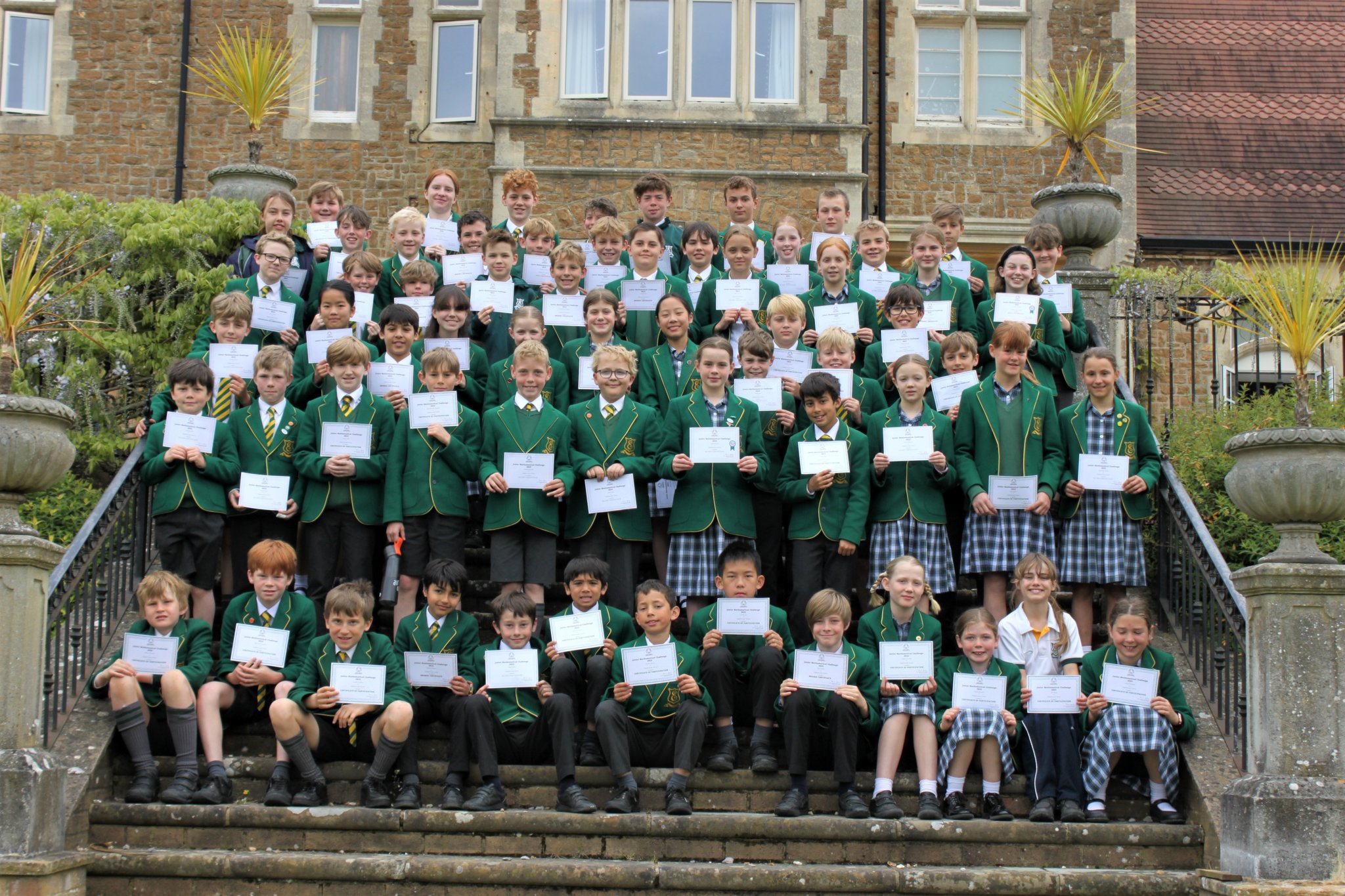 Maths challenge no problem for Edgeborough School pupils