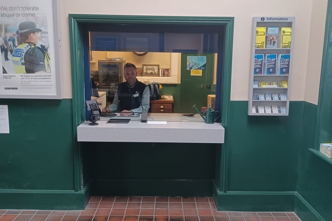 Alton Station ticket office is one of 190 set to be closed across the South Western Railway network