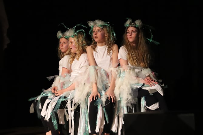 Highfield and Brookham’s Year 7 children performed The Tempest