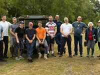Volunteers help protect Lynchmere common from invasive bracken