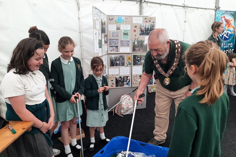 Alton Town Mayor Cllr Ben Hamlin, July 2023.