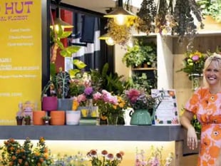 Bordon florist Ellie Harris opens shop in The Shed