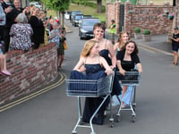 Students made a hot entrance at Petersfield School prom