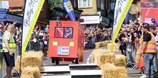 Memorable day of soap and glory in Bordon town centre