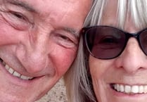 Liphook Clothing Bank's Gerry Smith is reunited with her husband 