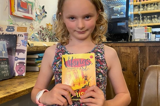Alton nine year old novelist Daisy Shrimpton-Mace