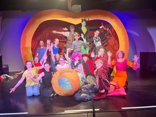 Giant Peach perfection: Haslemere youth theatre's Roald Dahl revival