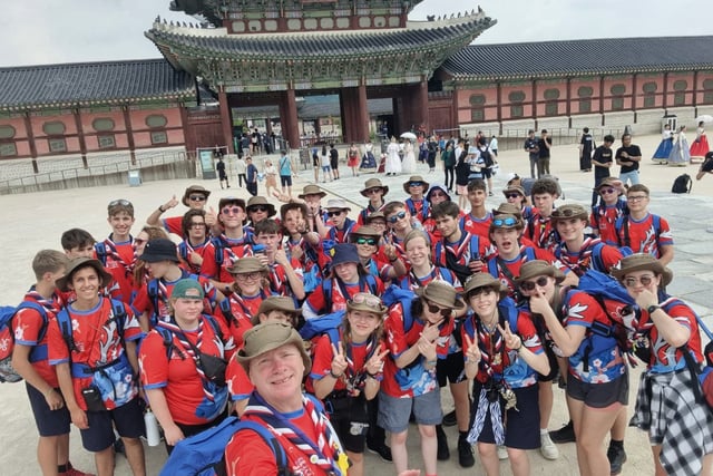 Scouts make most of jamboree ordeal in Korean capital