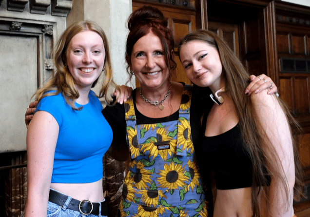 Results day at Frensham Heights 