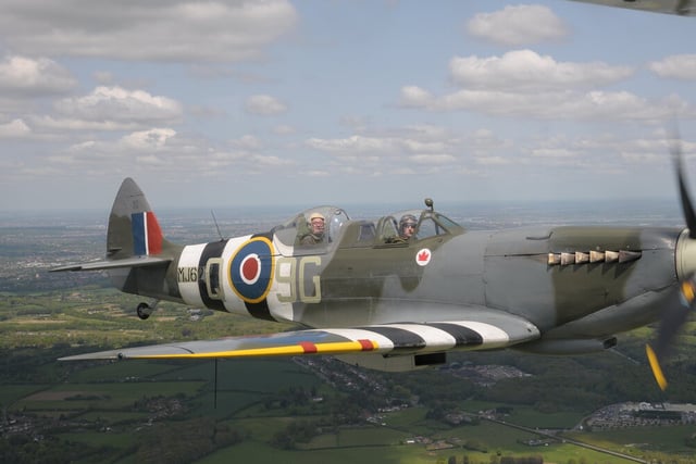 Farnham local wins competition to fly Spitfire from Biggin Hill