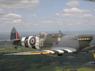Farnham local wins competition to fly Spitfire from Biggin Hill