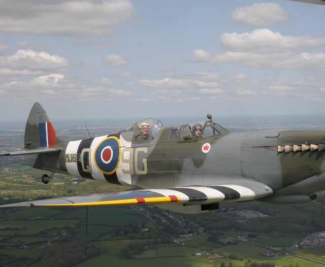 Farnham local wins competition to fly Spitfire from Biggin Hill