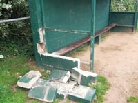 Football club shows red card to Liss vandals 