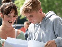 'Sun shone on Petersfield' on GCSE results day, says Churcher's head