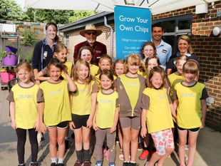 Witley Brownies grow their own chips