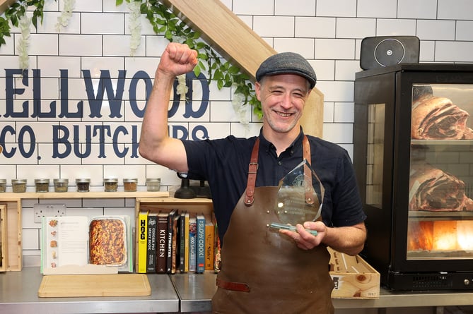 Kellwood & Co Butchers based at Frensham Garden Centre took the top prize for their banging bangers at this year's Farnham Cider & Sausage Festival