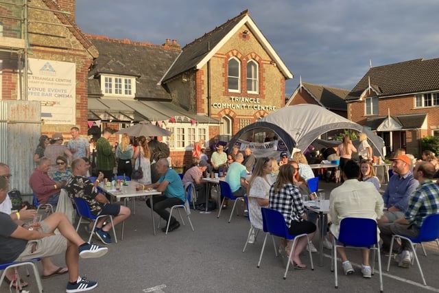 Triangle Centre was toast of Liss for beer festival success