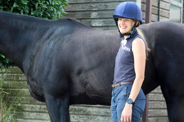 Vet Ine is pleased with how BB's injury has healed