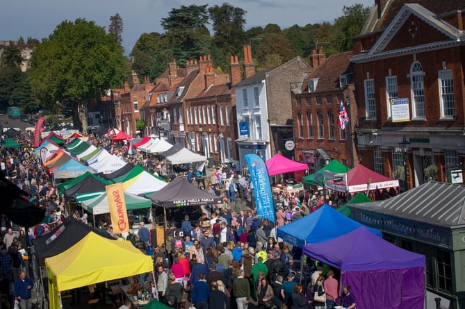 Farnham Food and Drink Festival will take place this Sunday across the town centre