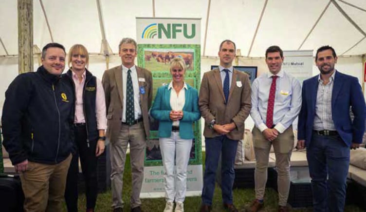 National Farmers' Union president Minette Batters at the Alresford Show, September 2023.