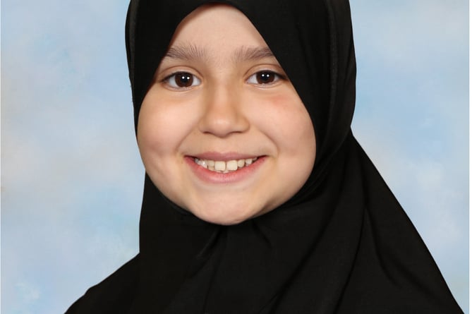 Sara Sharif's school photo, released by Surrey Police this week to aid its investigation into her untimely death in August