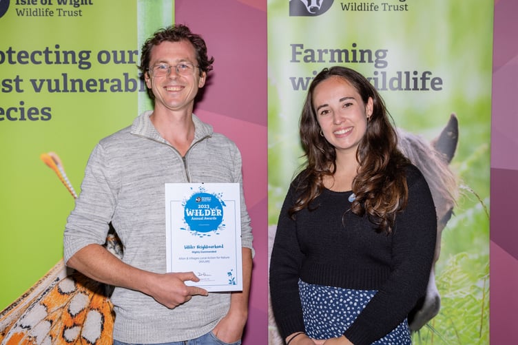 Gareth Hurd and Megan McCubbin, September 2023.