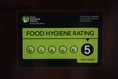 Waverley restaurant handed new food hygiene rating