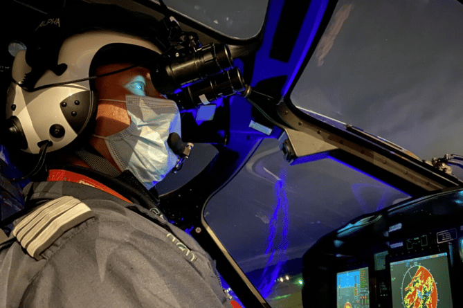 KSS pilots undergo extensive training to prepare for night flying