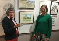 Art buzz at Fernhurst Hub after first Open Call Art Exhibition 