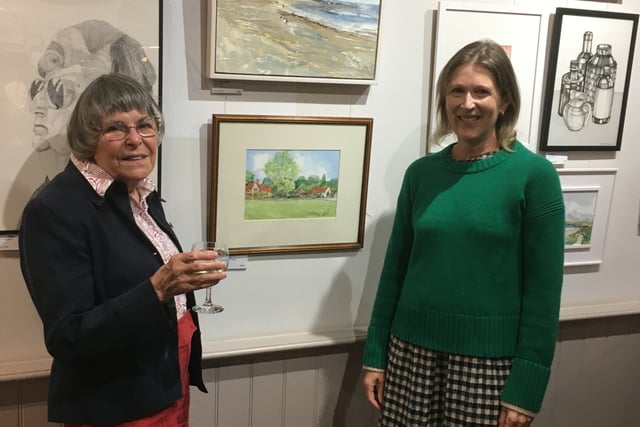 Art buzz at Fernhurst Hub after first Open Call Art Exhibition 